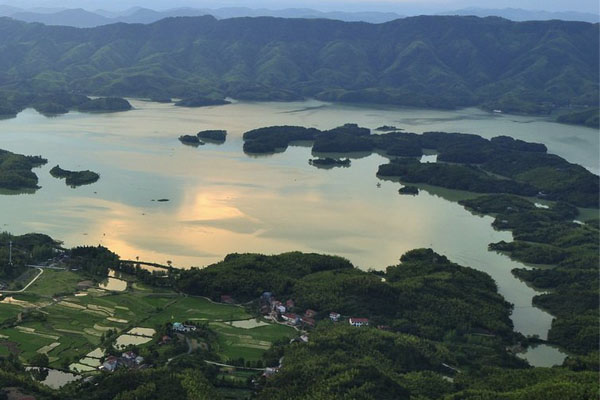 陆水湖风光